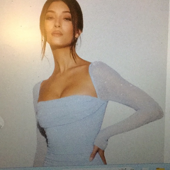 Oh POLLY Ferrara embellished mini dressNWT - Picture 3 of 15